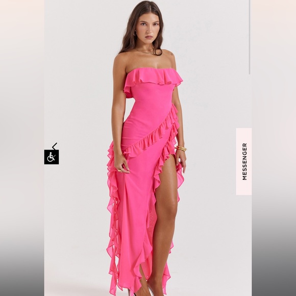 Pink Sarina House of CB dress - Picture 1 of 9